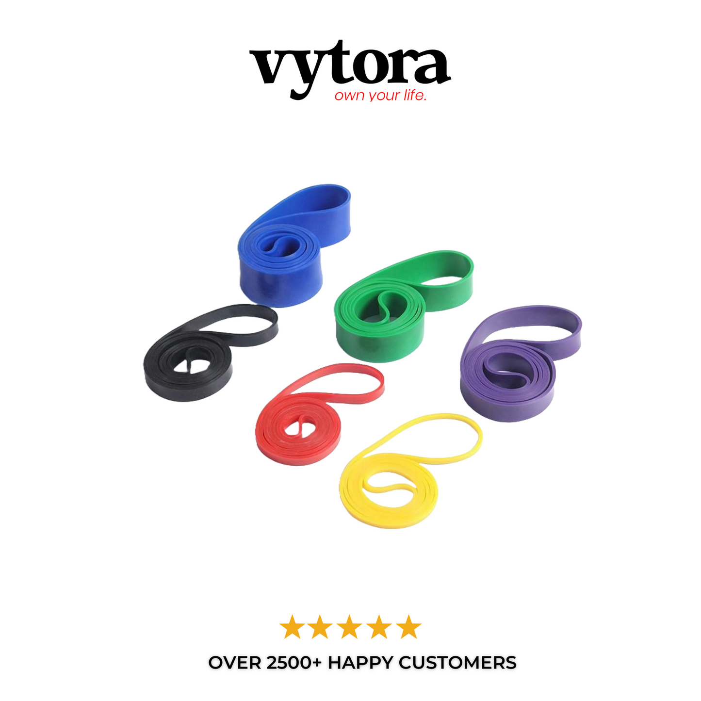 Resistance Bands – Elastic Workout Loops for Strength Training, Pilates, Yoga, and Home Fitness